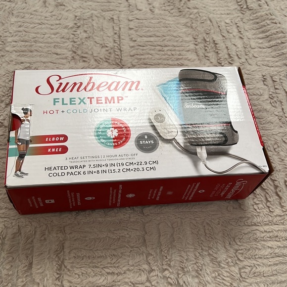 Sunbeam Heating Pad Wrap and cold pack for Joint Pain Relief, Auto Shut Off, New - Picture 13 of 16